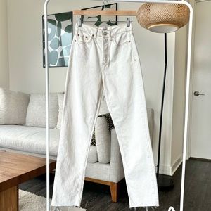 BDG cream/white jeans